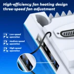 P5-020 Cooling Fan Stand For PS5 Console - Image 3
