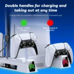 P5-020 Cooling Fan Stand For PS5 Console - Image 4