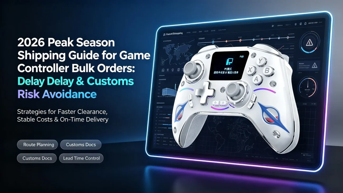 bulk gaming accessories customs delay risk