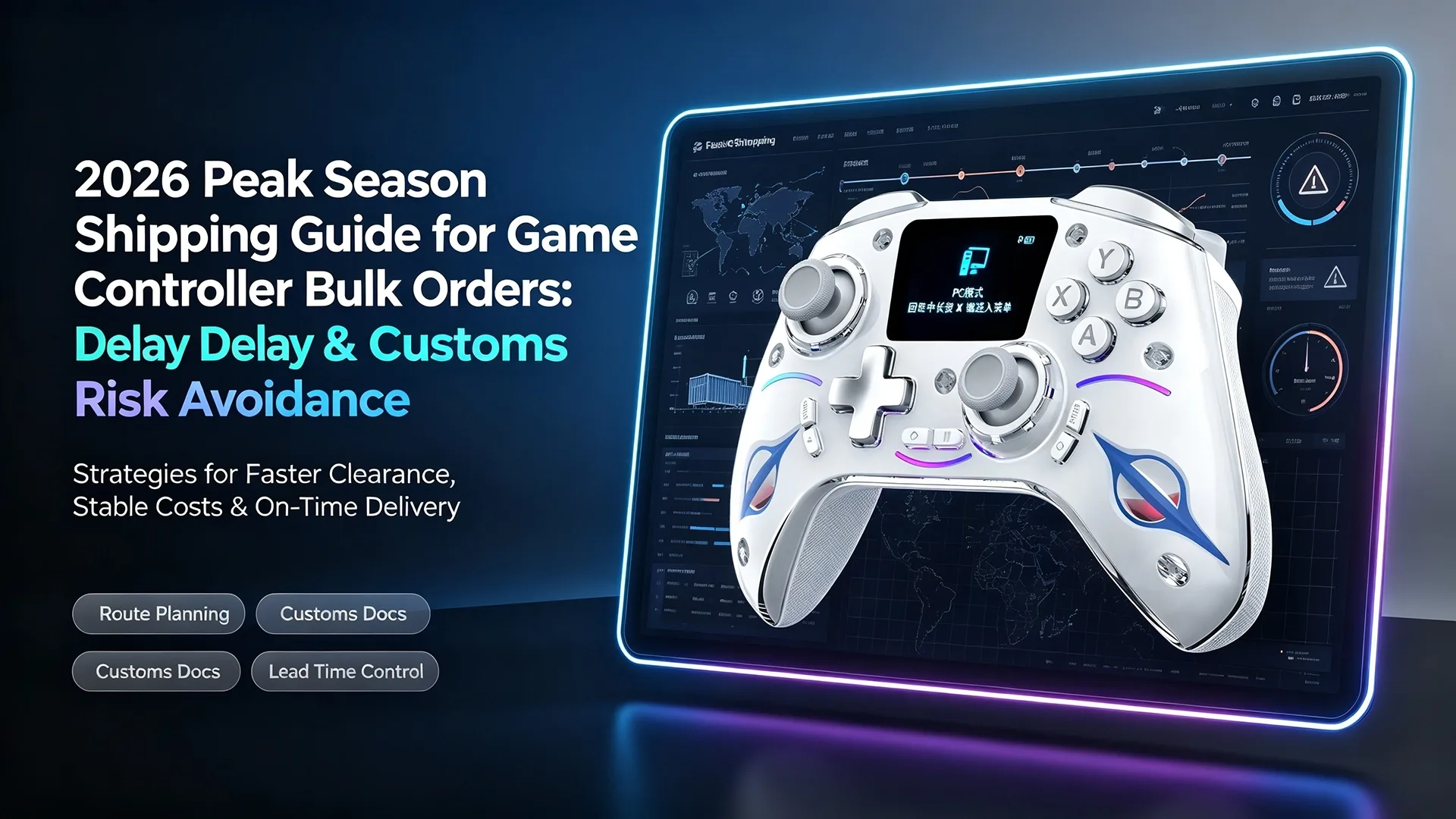 bulk gaming accessories customs delay risk